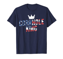 Load image into Gallery viewer, Funny shirts V-neck Tank top Hoodie sweatshirt usa uk au ca gifts for Cornhole King - Funny T Shirt American Flag 4th of July 1736162
