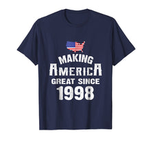Load image into Gallery viewer, Funny shirts V-neck Tank top Hoodie sweatshirt usa uk au ca gifts for Make America Great Since 1998 20th Year Old 20 Birthday Gift 1963854
