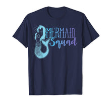 Load image into Gallery viewer, Funny shirts V-neck Tank top Hoodie sweatshirt usa uk au ca gifts for Mermaid Squad Shirt Mermaid Birthday Party Matching T-shirt 1659620
