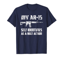 Load image into Gallery viewer, Funny shirts V-neck Tank top Hoodie sweatshirt usa uk au ca gifts for 2nd Amendment Pro Gun Shirts AR-15 Identifies As Bolt Action 832920
