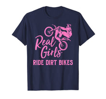 Load image into Gallery viewer, Funny shirts V-neck Tank top Hoodie sweatshirt usa uk au ca gifts for Real Girls Ride Dirt Bikes Shirt | Funny Motocross Gift 2691576
