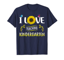 Load image into Gallery viewer, Funny shirts V-neck Tank top Hoodie sweatshirt usa uk au ca gifts for I Love Teaching Kindergarten T-Shirt Sunflower Teacher Shirt 2946039
