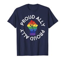 Load image into Gallery viewer, Proud Ally Gay Pride Shirt LGBT Gay Lesbian Protest Gift 171870
