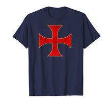 Load image into Gallery viewer, Funny shirts V-neck Tank top Hoodie sweatshirt usa uk au ca gifts for Cross Crusader Knights Templar T-Shirt Distressed Top Tee 2593768
