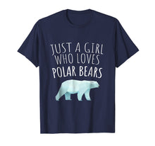 Load image into Gallery viewer, Funny shirts V-neck Tank top Hoodie sweatshirt usa uk au ca gifts for JUST A GIRL WHO LOVES POLAR BEARS - POLAR BEAR LOVER T-SHIRT 780323
