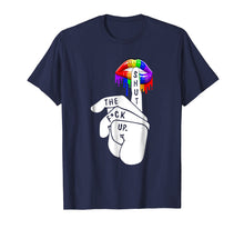 Load image into Gallery viewer, Funny shirts V-neck Tank top Hoodie sweatshirt usa uk au ca gifts for Funny LGBT Shirt-Rainbow Color Pride Lips T-Shirt 1408933
