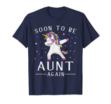 Load image into Gallery viewer, Funny shirts V-neck Tank top Hoodie sweatshirt usa uk au ca gifts for Soon To Be Aunt Again Unicorn Girl T-Shirt 2743907
