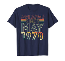 Load image into Gallery viewer, Funny shirts V-neck Tank top Hoodie sweatshirt usa uk au ca gifts for 41th Birthday gift Awesome Since April 1978 T-shirt 1949971
