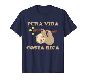 Funny shirts V-neck Tank top Hoodie sweatshirt usa uk au ca gifts for Pura Vida Sloth Shirt Costa Rica 821918