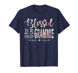 Funny shirts V-neck Tank top Hoodie sweatshirt usa uk au ca gifts for Blessed To Be Called Grammie To Be T Shirt, Grammie Funny Gi 1074731