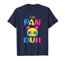 Load image into Gallery viewer, Funny shirts V-neck Tank top Hoodie sweatshirt usa uk au ca gifts for Pansexual Shirt Funny Gay Pride LGBT I&#39;m Pan Duh Panda 1865831
