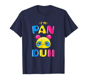 Funny shirts V-neck Tank top Hoodie sweatshirt usa uk au ca gifts for Pansexual Shirt Funny Gay Pride LGBT I'm Pan Duh Panda 1865831