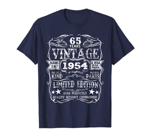 Funny shirts V-neck Tank top Hoodie sweatshirt usa uk au ca gifts for Made In 1954 65 Years Old Vintage 65th Birthday Gift T-Shirt 1149197