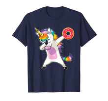 Load image into Gallery viewer, Cute Unicorn Doughnut Donut T-Shirt Funny Gifts Donut Lover 979820
