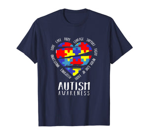 Funny shirts V-neck Tank top Hoodie sweatshirt usa uk au ca gifts for YasDesign Autism Awareness T-Shirt 2448115