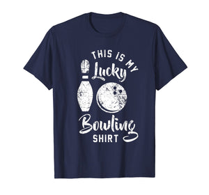 Funny shirts V-neck Tank top Hoodie sweatshirt usa uk au ca gifts for This is My Lucky Bowling Shirt Funny Cute Bowler Gift 1888806