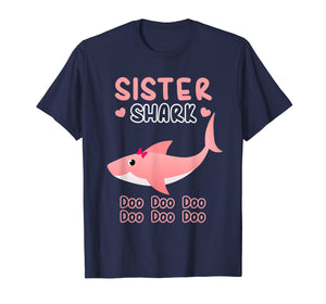 Sister Shark Shirt Doo Doo Doo Matching Family Pajamas