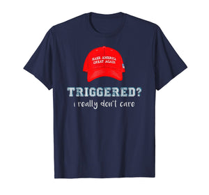 Funny shirts V-neck Tank top Hoodie sweatshirt usa uk au ca gifts for Trump 2020 Triggered MAGA Hat t Shirt Mens 342414