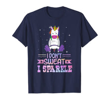 Load image into Gallery viewer, Funny shirts V-neck Tank top Hoodie sweatshirt usa uk au ca gifts for Unicorn I Don't Sweat I Sparkle T shirt - Gym Lover Gift 678920
