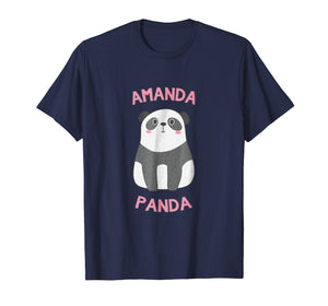 Funny shirts V-neck Tank top Hoodie sweatshirt usa uk au ca gifts for Amanda Panda Bear T-shirt Tee 2056722