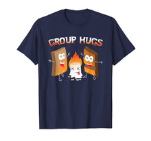 Load image into Gallery viewer, Funny shirts V-neck Tank top Hoodie sweatshirt usa uk au ca gifts for Group Hug Smores T-Shirt Chocolate Marshmallow Camping Tee 2467548
