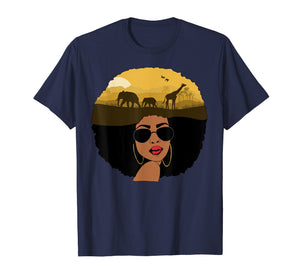 Funny shirts V-neck Tank top Hoodie sweatshirt usa uk au ca gifts for African Queen African American T Shirts for Women 2472059