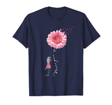Load image into Gallery viewer, Never give up t-shirt Breast Cancer daisy flower woman T-Shirt 165553
