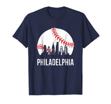 Load image into Gallery viewer, Funny shirts V-neck Tank top Hoodie sweatshirt usa uk au ca gifts for Philadelphia Downtown Baseball Philly Skyline T-Shirt 600316
