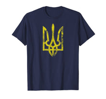 Load image into Gallery viewer, Funny shirts V-neck Tank top Hoodie sweatshirt usa uk au ca gifts for Ukrainian Grunge Tryzub Vintage Trident Slavic T-Shirt 1855115
