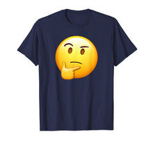 Load image into Gallery viewer, Thinking Emoji Funny Sarcastic Smiley Emoji T-Shirt
