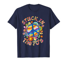 Load image into Gallery viewer, Funny shirts V-neck Tank top Hoodie sweatshirt usa uk au ca gifts for Groovy Retro Seventies T-Shirt Stuck In The 70s Flower Power 1163206
