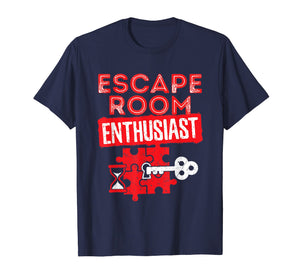 Funny shirts V-neck Tank top Hoodie sweatshirt usa uk au ca gifts for Escape Room T Shirt - Escape Room Enthusiast 2761501