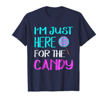 Load image into Gallery viewer, Funny shirts V-neck Tank top Hoodie sweatshirt usa uk au ca gifts for I&#39;m Just Here For The Candy T-shirt Halloween Funny 2872532
