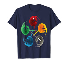 Load image into Gallery viewer, The Five Elements Of Qigong, Tai Chi tshirt Design. 785012
