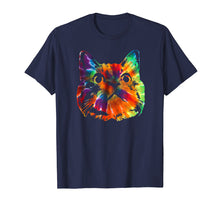 Load image into Gallery viewer, Funny shirts V-neck Tank top Hoodie sweatshirt usa uk au ca gifts for Tie Dye Cat Shirt | Colorful Tye Dye Kitten T-Shirt 2266011
