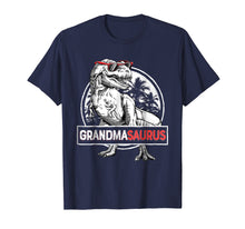 Load image into Gallery viewer, Funny shirts V-neck Tank top Hoodie sweatshirt usa uk au ca gifts for Grandmasaurus T shirt T rex Grandma Saurus Dinosaur Grandmom 924532
