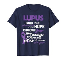 Load image into Gallery viewer, Funny shirts V-neck Tank top Hoodie sweatshirt usa uk au ca gifts for Lupus Awareness Shirts Believe Wear Purple Ribbon Gifts 838061
