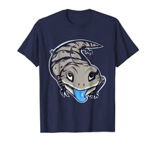 Load image into Gallery viewer, Blue Tongue Skink Cute Artsy Tee
