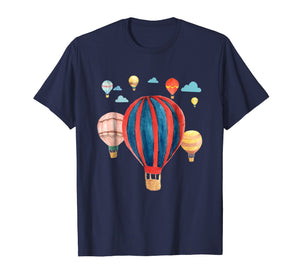 Funny shirts V-neck Tank top Hoodie sweatshirt usa uk au ca gifts for Cool Watercolor Hot Air Balloon Tee Shirts Ballooning Lover 2551209