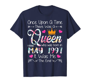 Funny shirts V-neck Tank top Hoodie sweatshirt usa uk au ca gifts for Girls 22nd Birthday Queen May 1997 Shirt Queen Birthday 806229