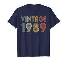 Load image into Gallery viewer, Retro Vintage 1989 Tshirt 30th Birthday Gifts 30 Years Old
