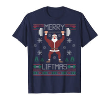 Load image into Gallery viewer, Funny shirts V-neck Tank top Hoodie sweatshirt usa uk au ca gifts for Merry Liftmas T-Shirt Ugly Christmas Sweater Gym Workout Tee 1970017
