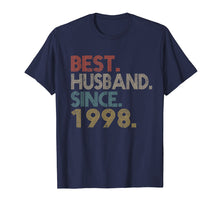 Load image into Gallery viewer, Funny shirts V-neck Tank top Hoodie sweatshirt usa uk au ca gifts for Mens 21st Wedding Anniversary Gifts Best Husband Since 1998 610181
