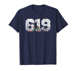 Funny shirts V-neck Tank top Hoodie sweatshirt usa uk au ca gifts for Area Code 619 shirt - San Diego California tshirt 992871