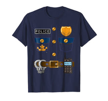Load image into Gallery viewer, Policeman Costume Funny Halloween Police Officer T Shirt

