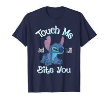 Load image into Gallery viewer, Funny shirts V-neck Tank top Hoodie sweatshirt usa uk au ca gifts for Stitch Touch Me And I Will Bite You Funny shirt for fans 177339
