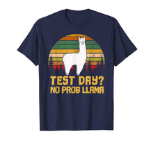 Load image into Gallery viewer, Funny shirts V-neck Tank top Hoodie sweatshirt usa uk au ca gifts for Funny Testing Teacher T Shirt Test Day No Prob Llama Shirt 1277383
