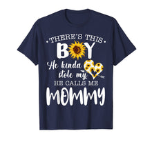 Load image into Gallery viewer, Funny shirts V-neck Tank top Hoodie sweatshirt usa uk au ca gifts for There&#39;s This Boy He Stole My Heart He Calls Me Mommy Tshirt 1394606
