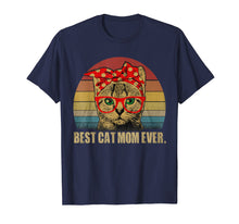 Load image into Gallery viewer, Funny shirts V-neck Tank top Hoodie sweatshirt usa uk au ca gifts for Best Cat Mom Ever T-Shirt Vintage Cat Momy Gifts Funny 3346009
