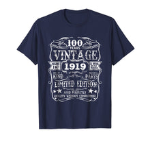 Load image into Gallery viewer, Funny shirts V-neck Tank top Hoodie sweatshirt usa uk au ca gifts for Made In 1919 100 Years Old Vintage 100th Birthday Gift Shirt 1436300
